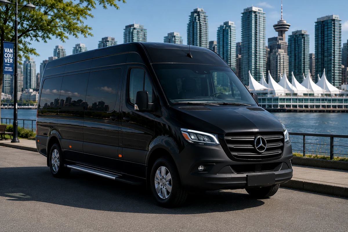Mercedes Sprinter for Abbotsford ferry group transportation
