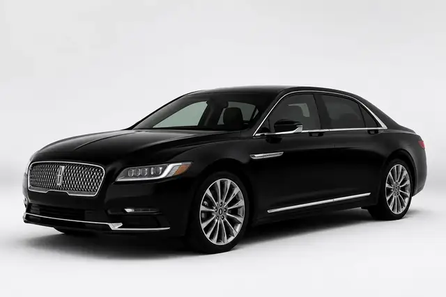 Black Lincoln Continental for Abbotsford limousine service
