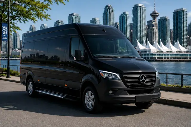 Mercedes Sprinter for Abbotsford group transportation
